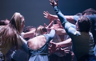 BA(Hons) dance students performing