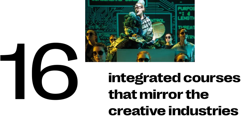 Digital illustration with green and teal tones showing armed figures in futuristic military gear against technological background with screens.