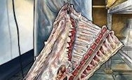 Drawing of butchery