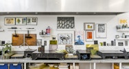 Photograph of the print studio