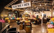 Inside of a soap shop