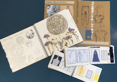 Performance design sketchbooks