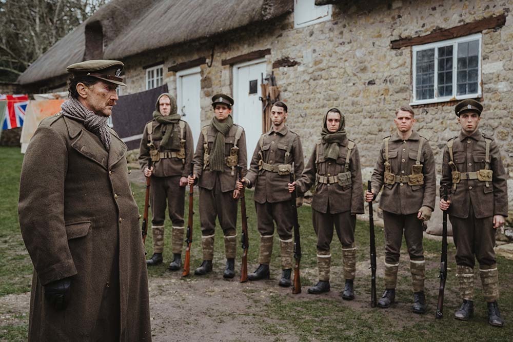 Scene from the grad film White Feather - Costume assistant for ‘White Feather’ by Benjamin Hovington