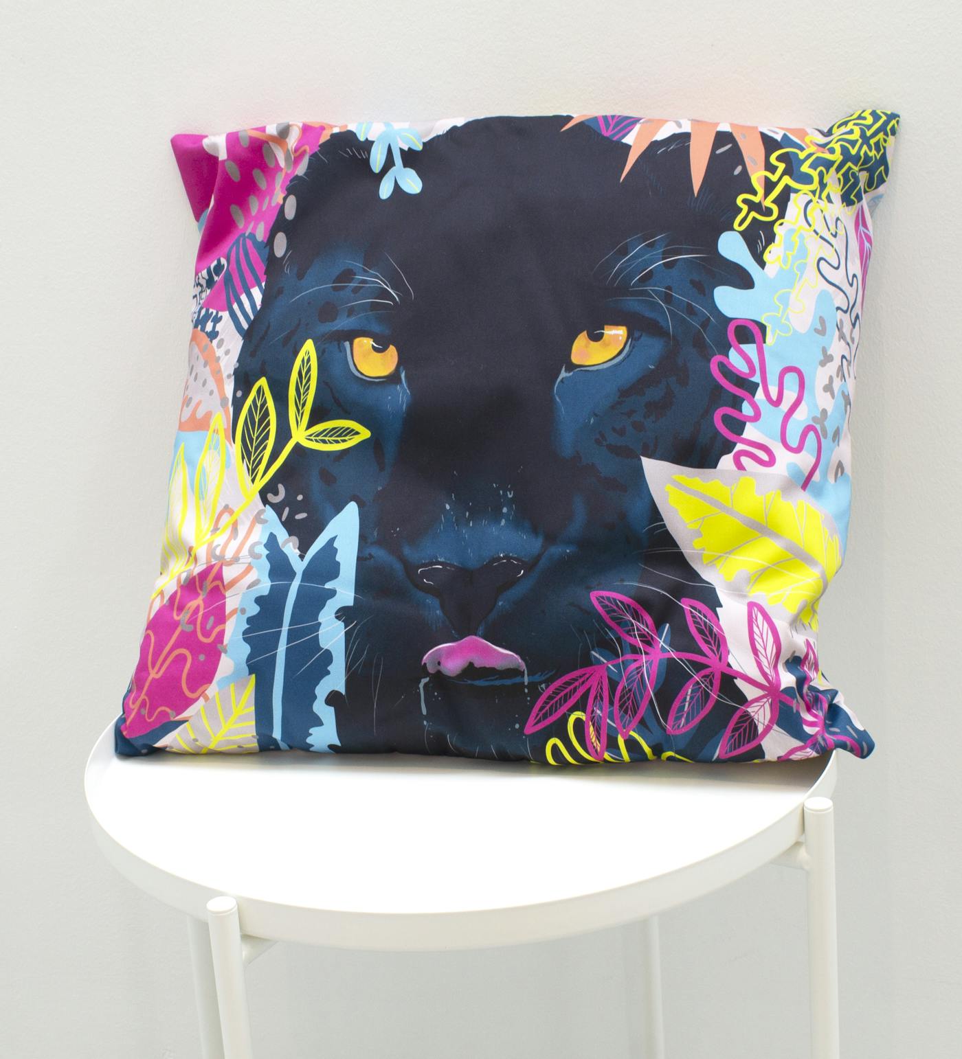 Black Jaguar Cushion