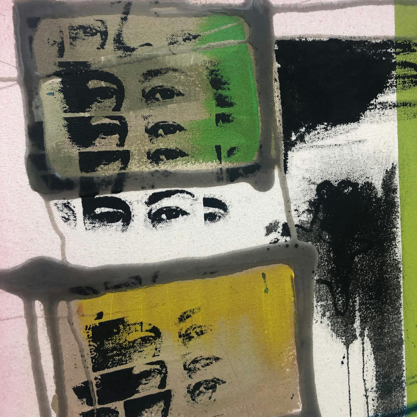 Abstract image of eyes