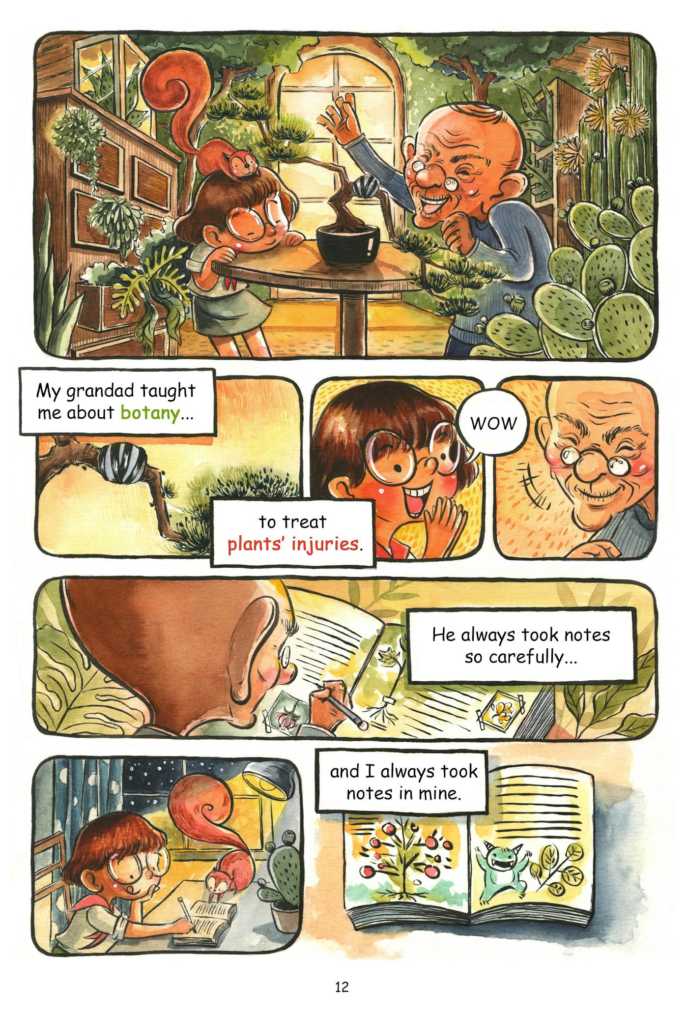 Illustration of a comic strip