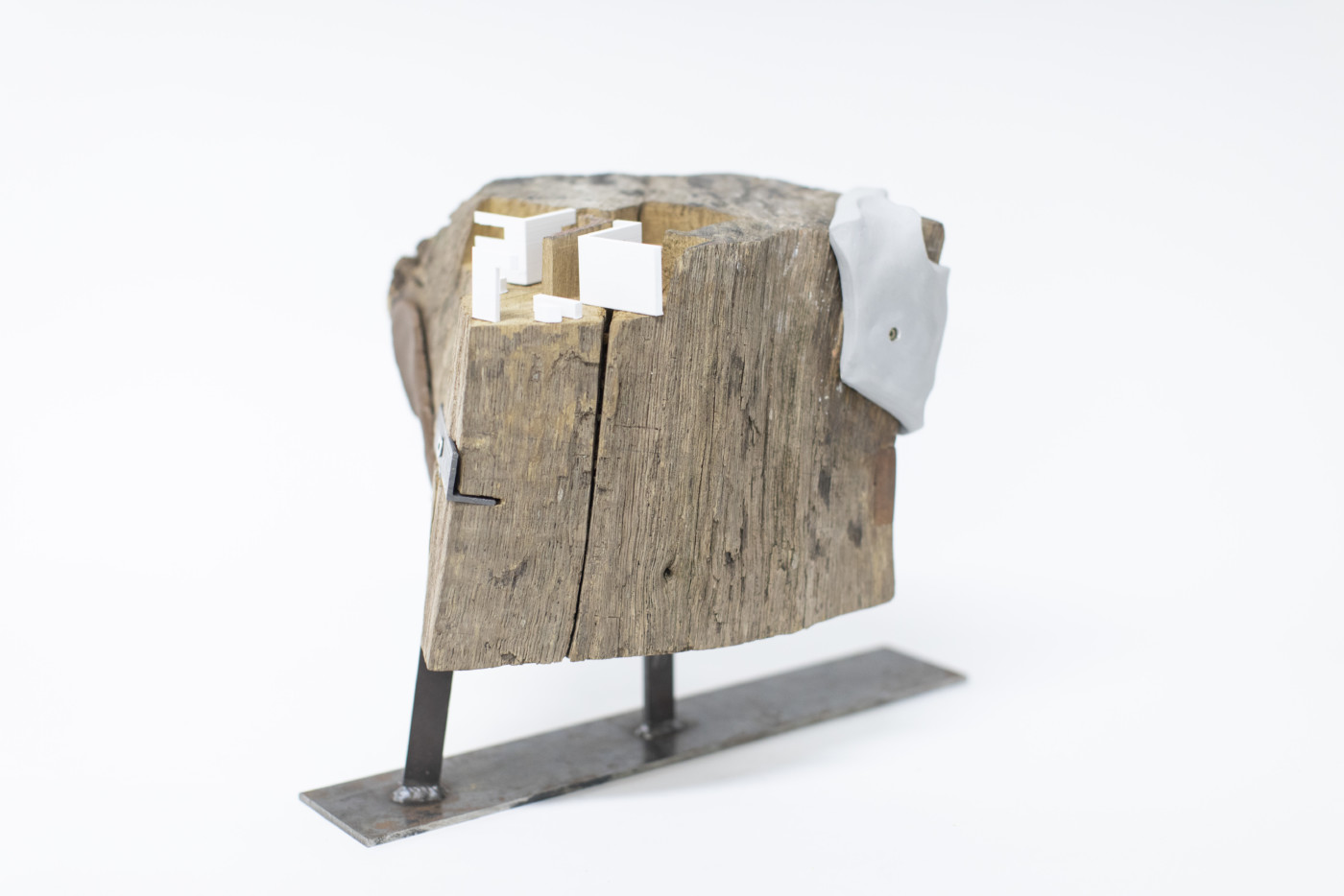 A piece of drift would concealing a architectural model.