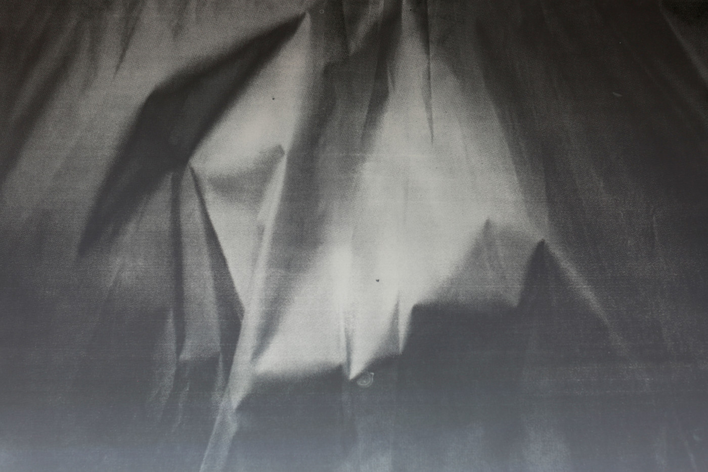 A black and white abstract image