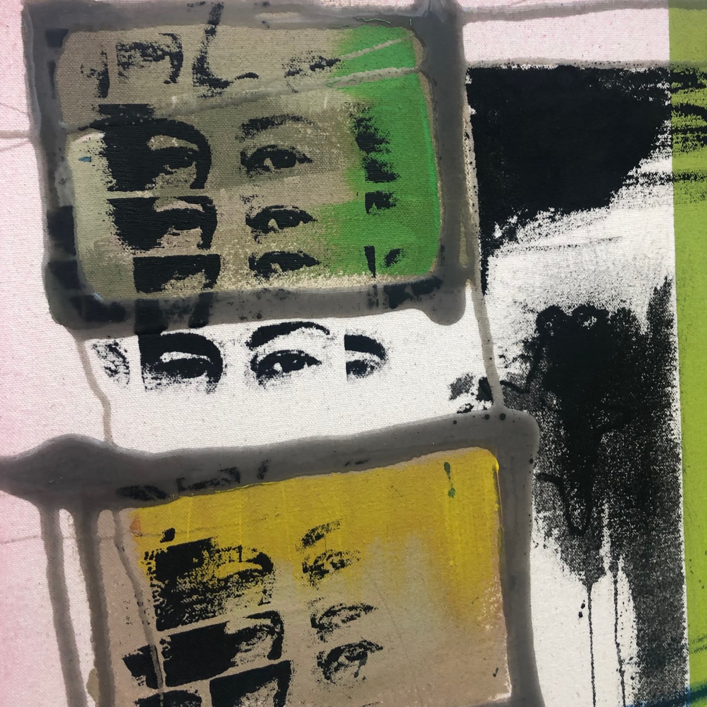 Abstract image of eyes