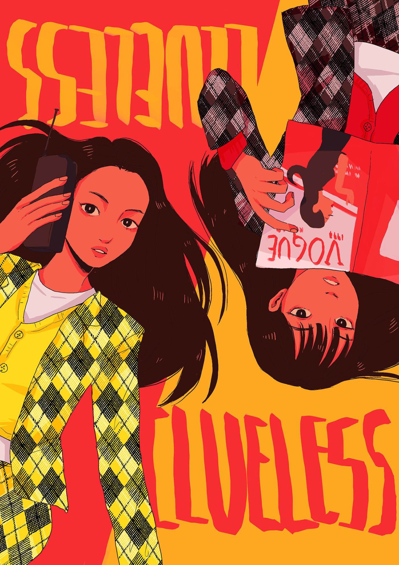 Illustration of the Clueless movie poster