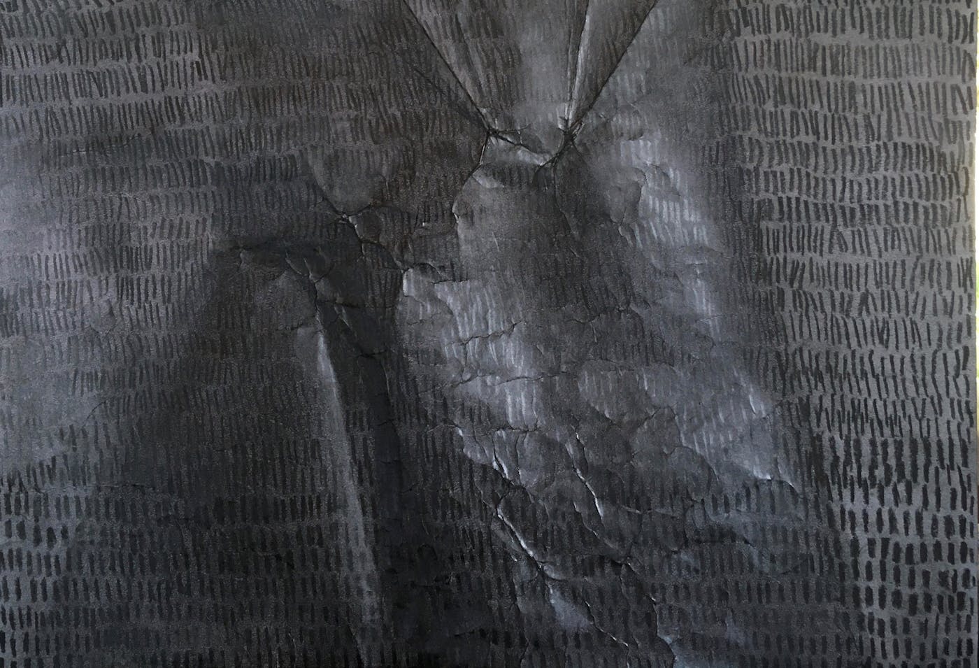 I have sat there, and I will sit there again, graphite stick and powder on paper